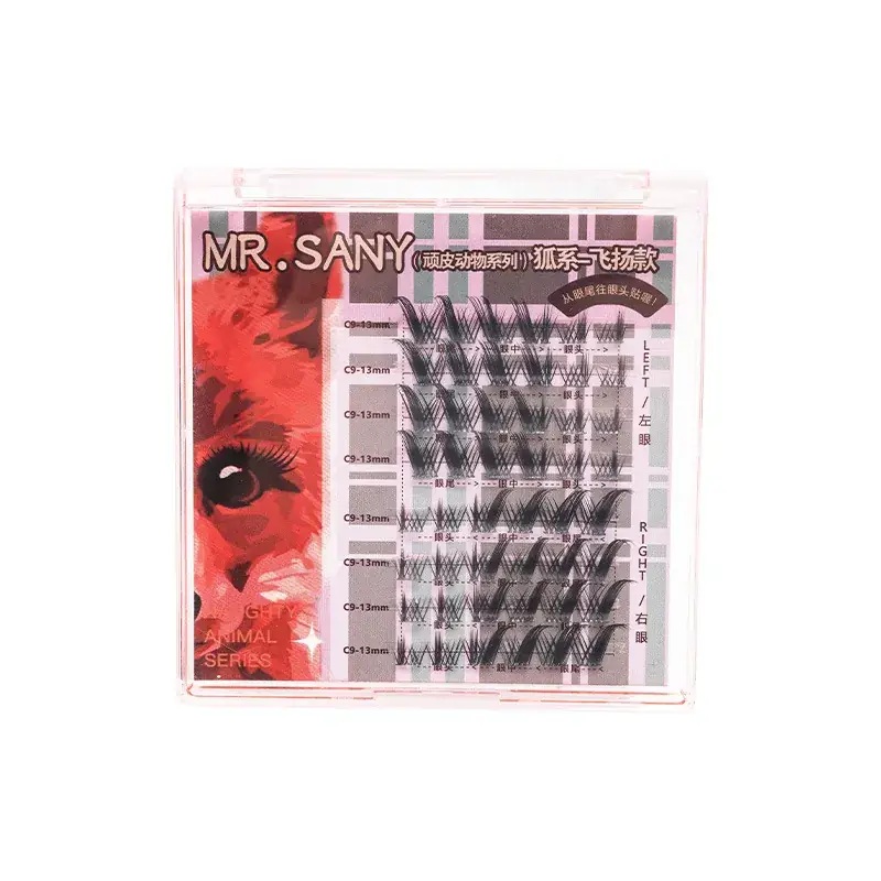 Self-Adhesive False Eyelashes Mr. Sany Rabbit Dog Style - Image 10