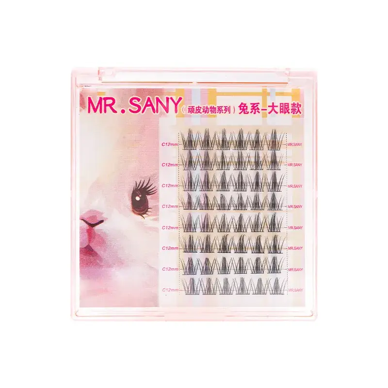 Self-Adhesive False Eyelashes Mr. Sany Rabbit Dog Style - Image 2