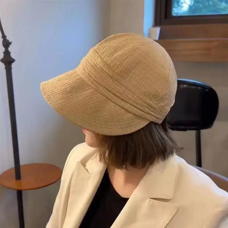 Women Sun Protection Peaked Hat Big Brim