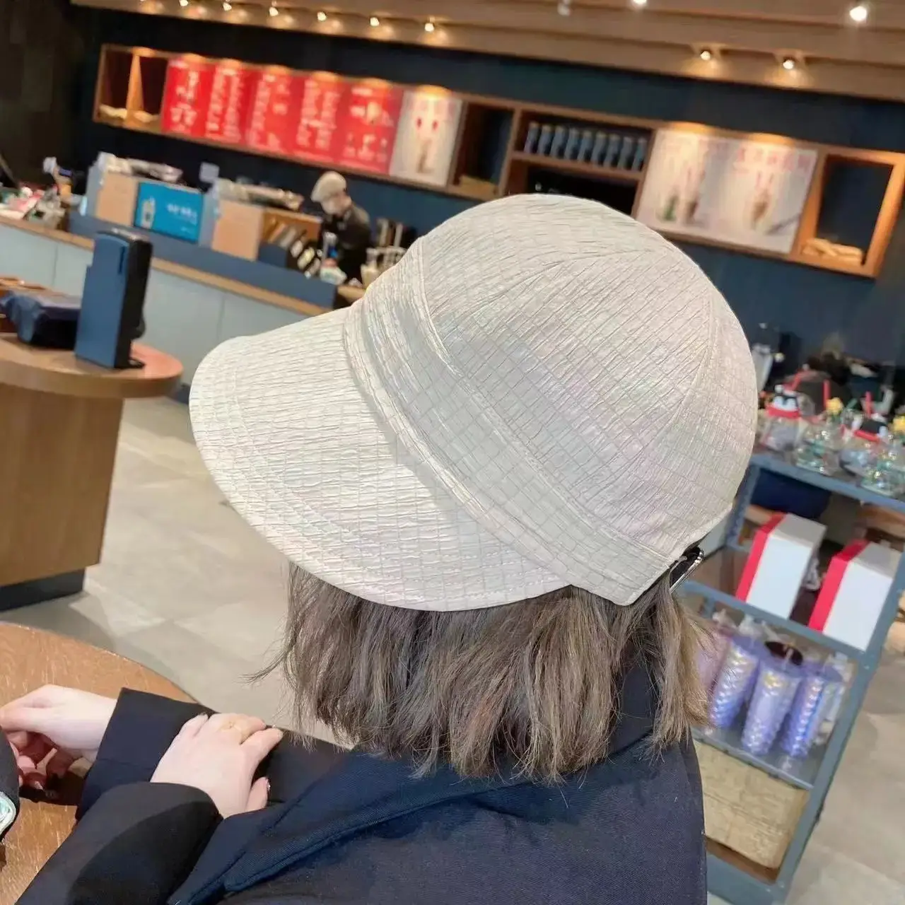 Women Sun Protection Peaked Hat Big Brim — feature 10
