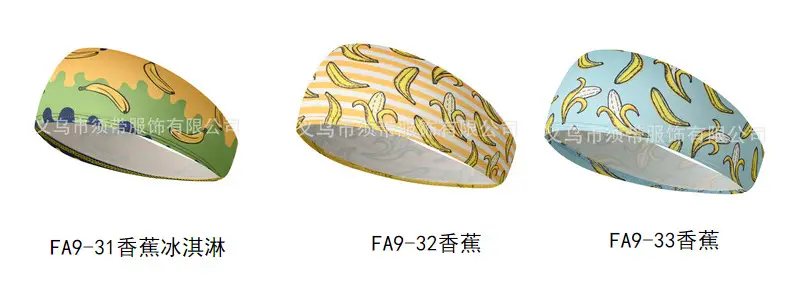 Men's Hot Selling Yoga Headband with Ice Cream Design — feature 26