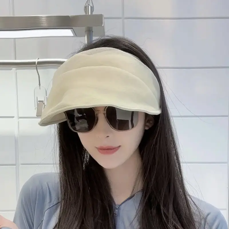 Designer Organza Sun Hat with Peaked Cap & Sunglasses — feature 6