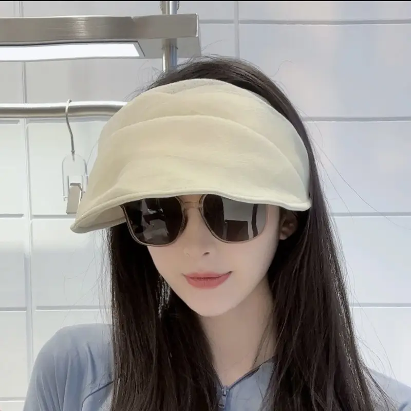 Designer Organza Sun Hat with Peaked Cap & Sunglasses — feature 7