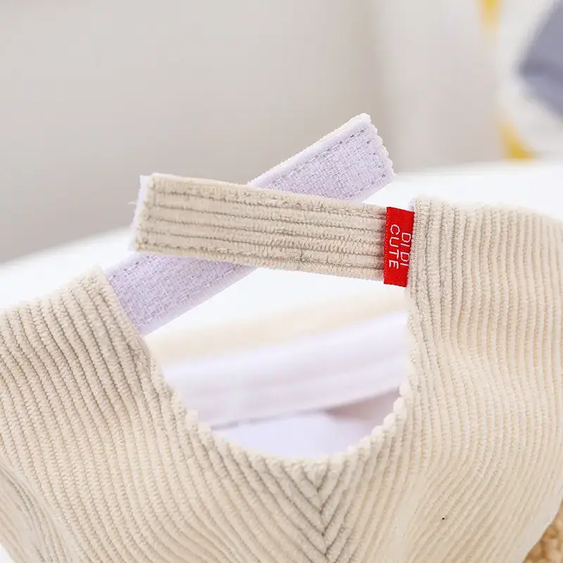 Brown Bear Embroidered Baby Cap for Boys Autumn Winter - Image 8
