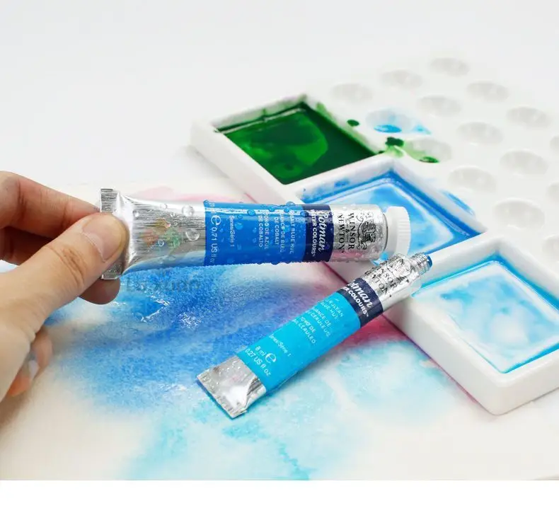 Winsha Newton song watercolor paint solid watercolor special pack transparent 8ml21mldiy sketch support pack — feature 11
