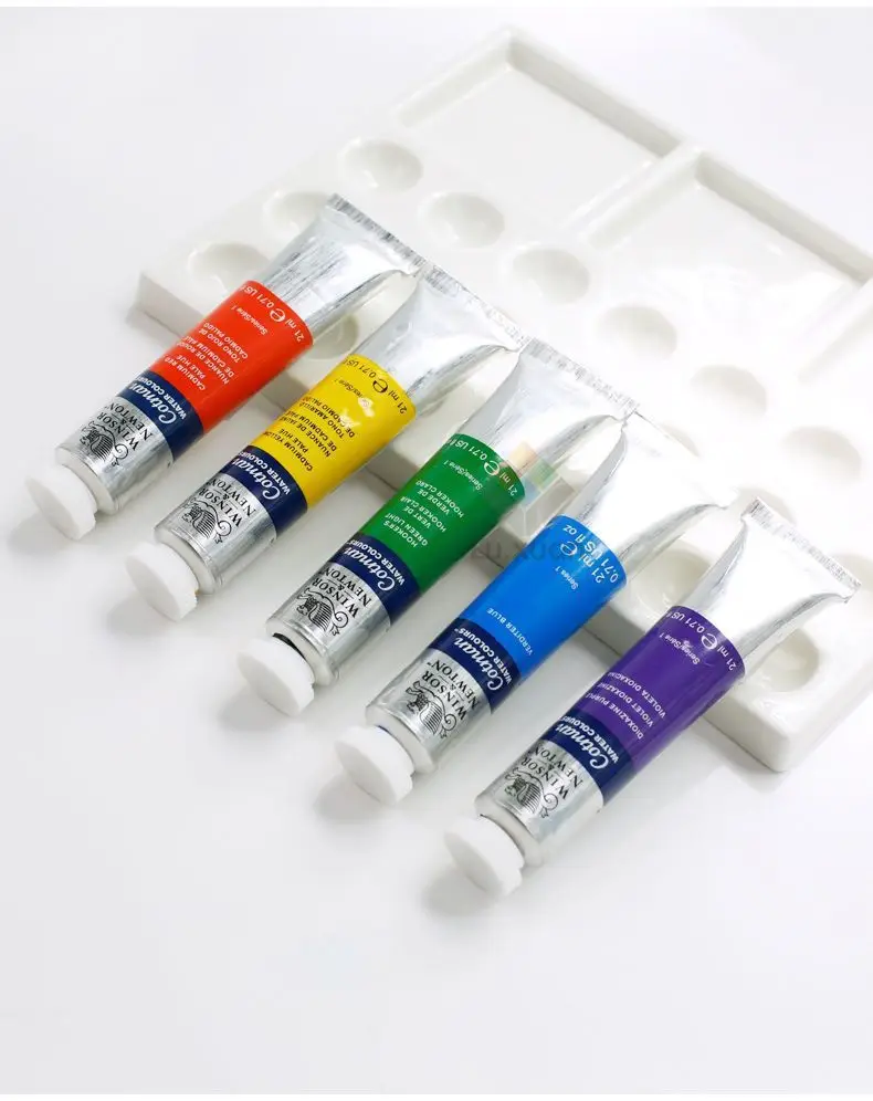 Winsha Newton song watercolor paint solid watercolor special pack transparent 8ml21mldiy sketch support pack — feature 8