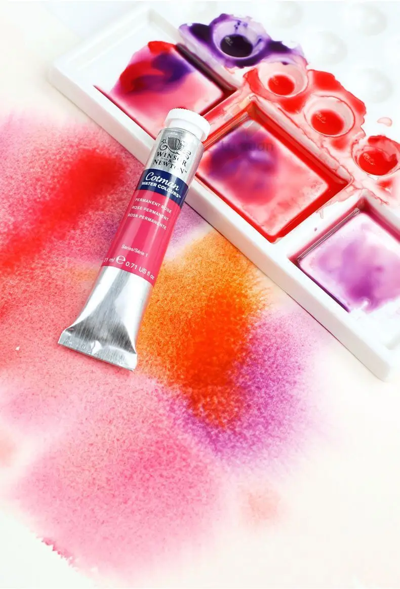 Winsha Newton song watercolor paint solid watercolor special pack transparent 8ml21mldiy sketch support pack — feature 9