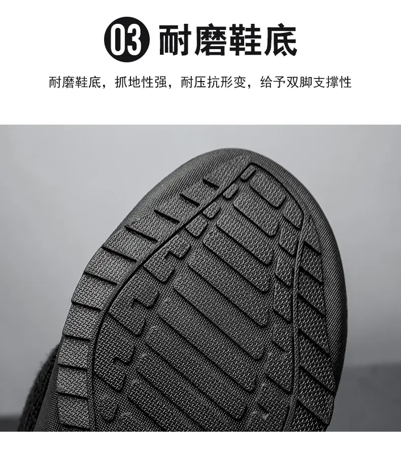 Men's Black Cross-Body Slip-On Flip Flops Summer — feature 7