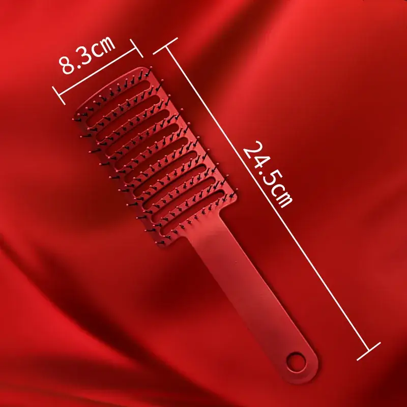 Red Hair Curling Comb for Women - Image 2