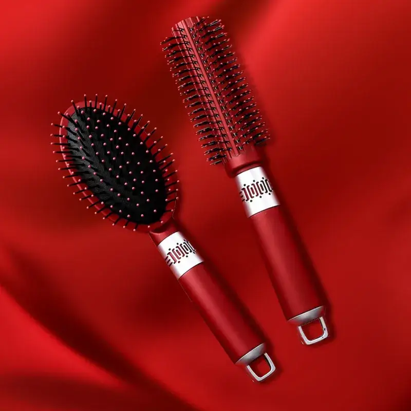 Red Hair Curling Comb for Women - Image 5