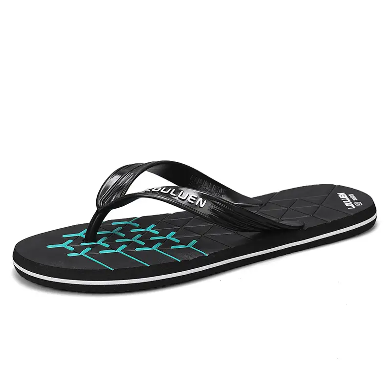 Factory Direct Sales 2026 Summer New Style Slippers for Men, Non-Slip Beach Flip-Flops, Flip-Flops for Home Use - Image 7