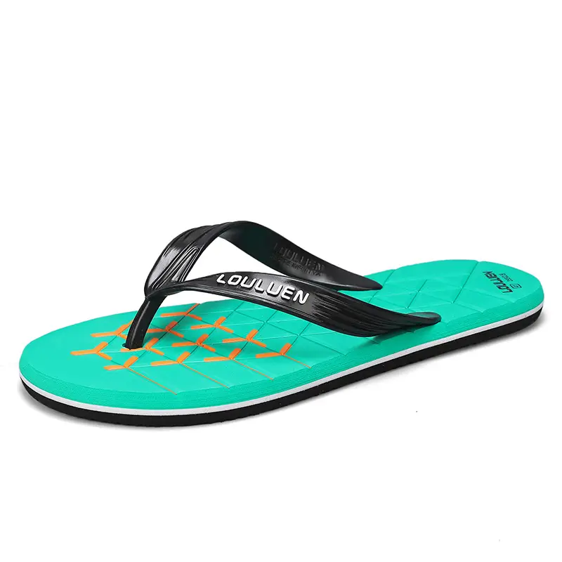 Factory Direct Sales 2026 Summer New Style Slippers for Men, Non-Slip Beach Flip-Flops, Flip-Flops for Home Use - Image 8