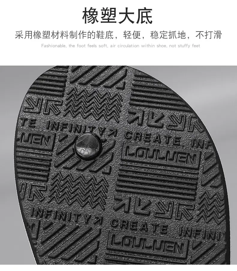 Factory Direct Sales 2026 Summer New Style Slippers for Men, Non-Slip Beach Flip-Flops, Flip-Flops for Home Use — feature 7