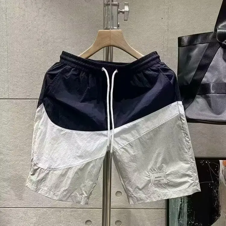 Men's White Black Athletic Shorts Quick-Drying Breathable - Image 10