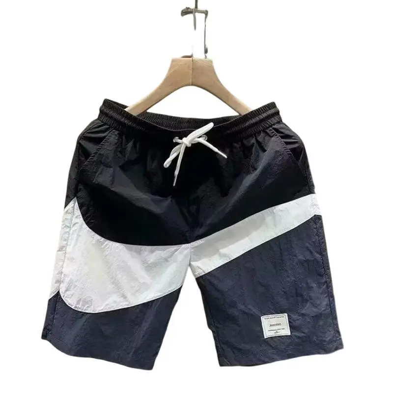 Men's White Black Athletic Shorts Quick-Drying Breathable - Image 13