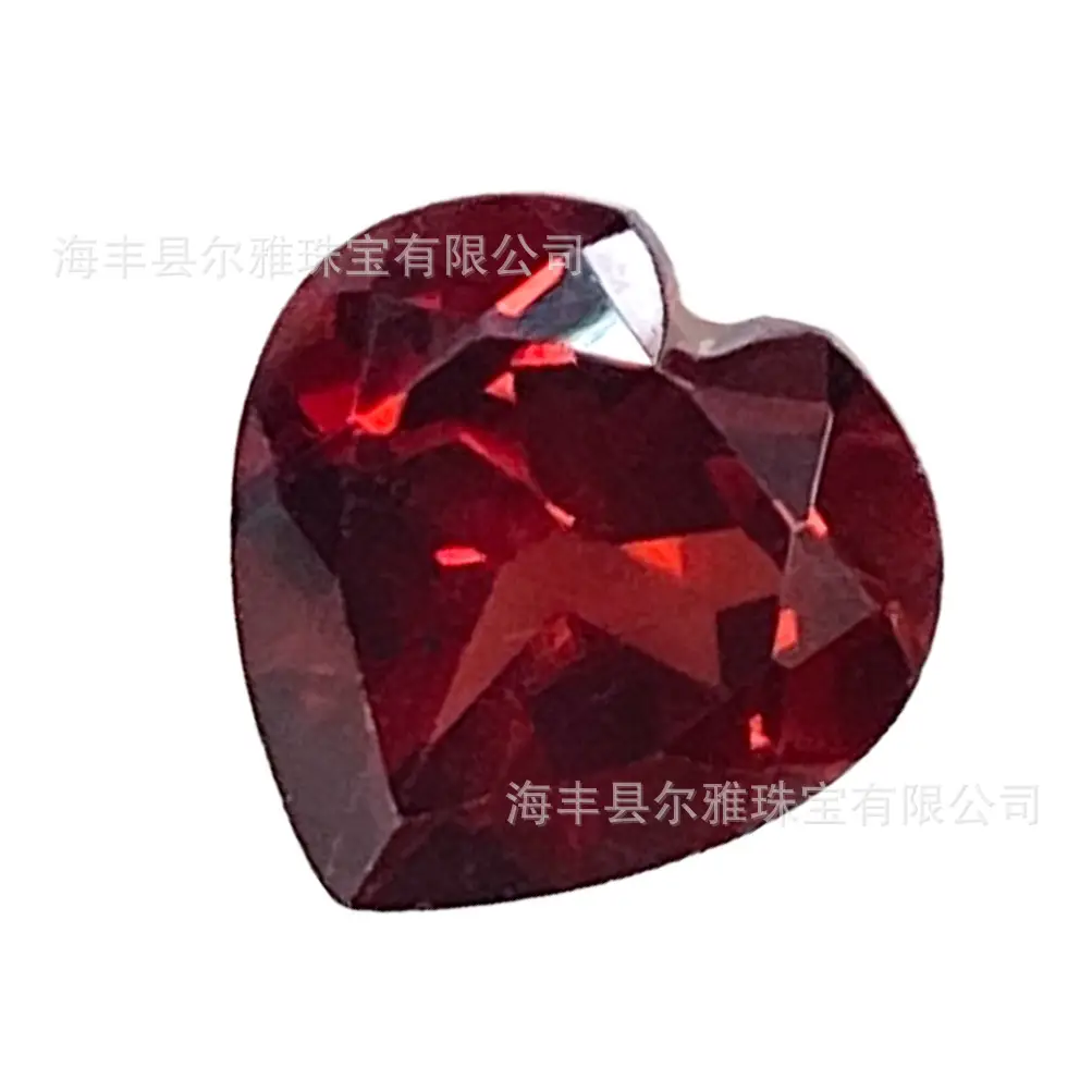 Natural Red Heart Garnet Gems for Rings & Earrings - Image 5