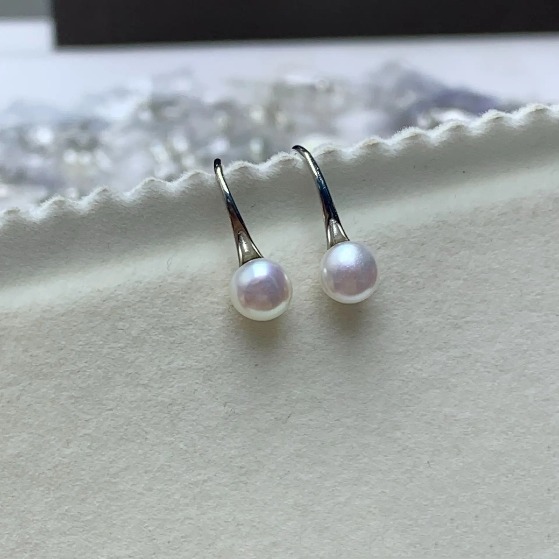 14K Gold Pearl Earrings for Women — feature 3