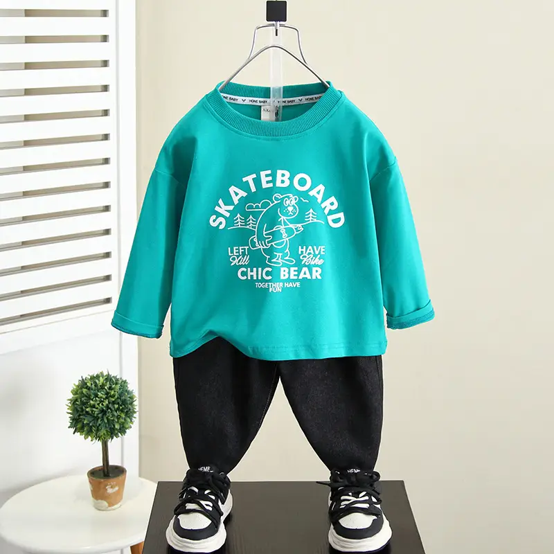 Boys Skateboard T-Shirt White 2026 Kids Wear - Image 2