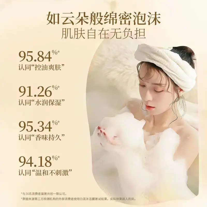 White Tea Fragrance Shower Gel, Perfume-Type Long-Lasting Fragrance, Top Ten Famous Brands, Oil Control, Best-Selling Household Shampoo Set