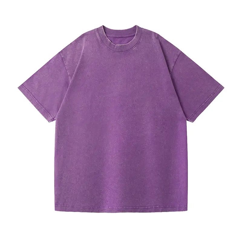 230g purple T-shirt (washed and old)
