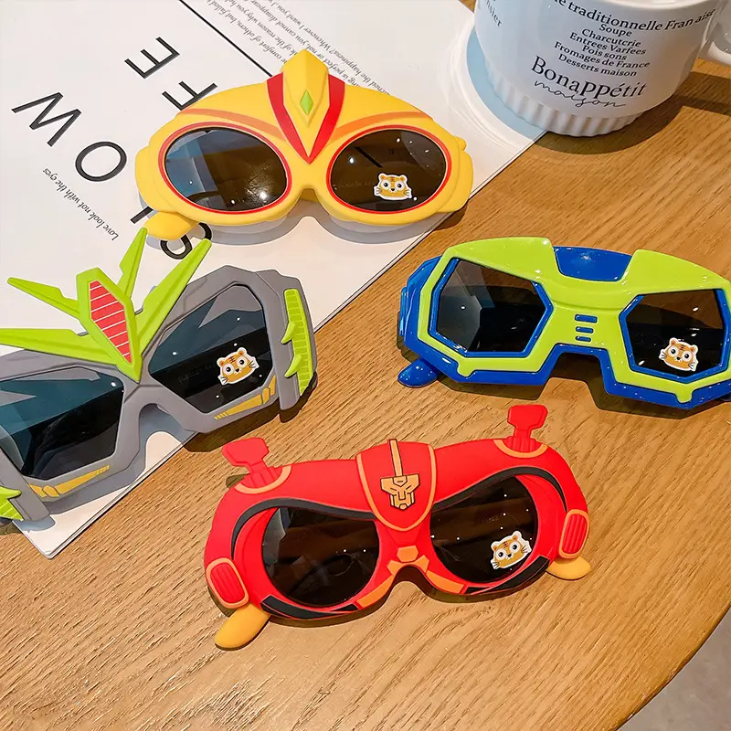 Ultraman Kids Sunglasses Blue Cartoon UV Protection
