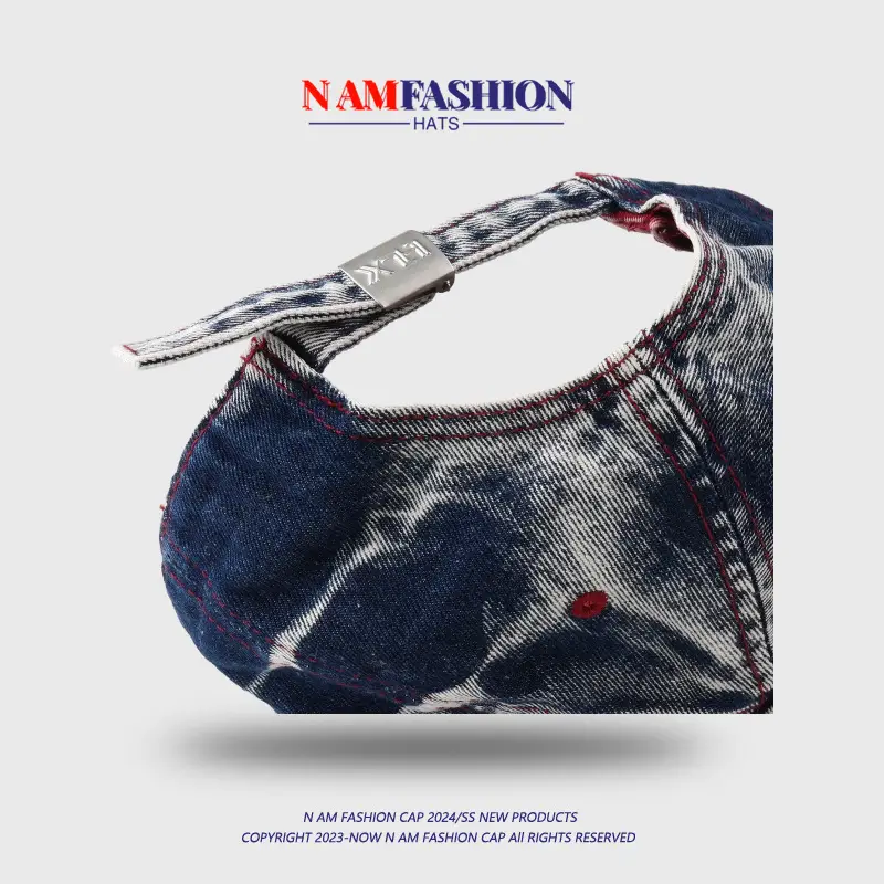 Retro Washed Cotton Baseball Cap Men Women Spring Summer Korean Style - Image 7