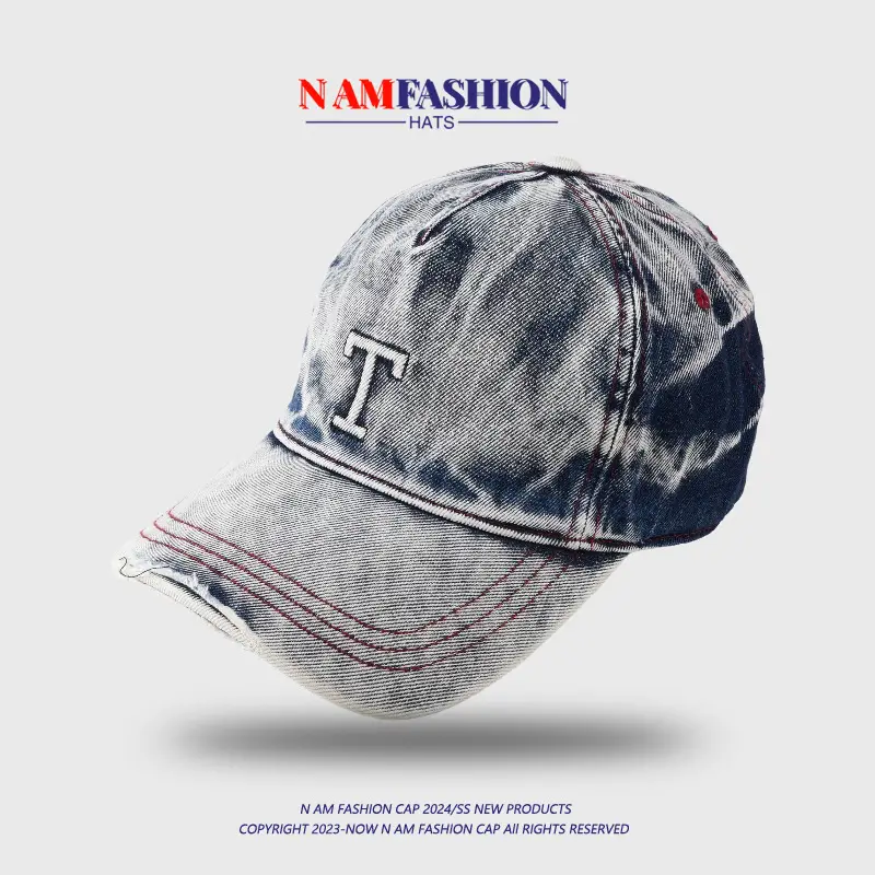 Retro Washed Cotton Baseball Cap Men Women Spring Summer Korean Style — feature 10