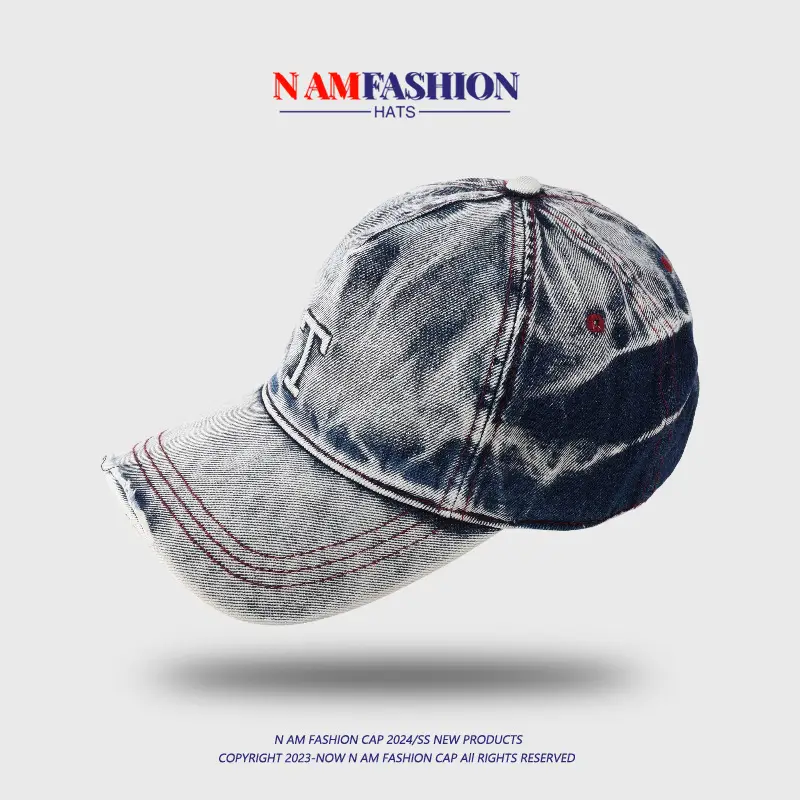 Retro Washed Cotton Baseball Cap Men Women Spring Summer Korean Style — feature 5