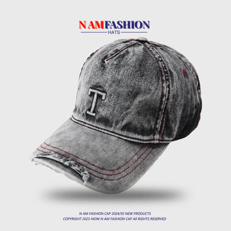 Retro Washed Cotton Baseball Cap Men Women Spring Summer Korean Style — feature 8