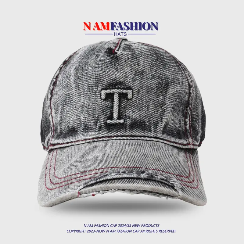 Retro Washed Cotton Baseball Cap Men Women Spring Summer Korean Style — feature 9