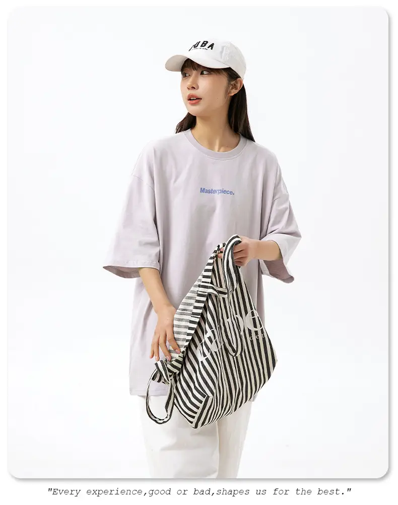 Hanlu Pure Cotton Letter Print T-Shirt for Men Women — feature 22