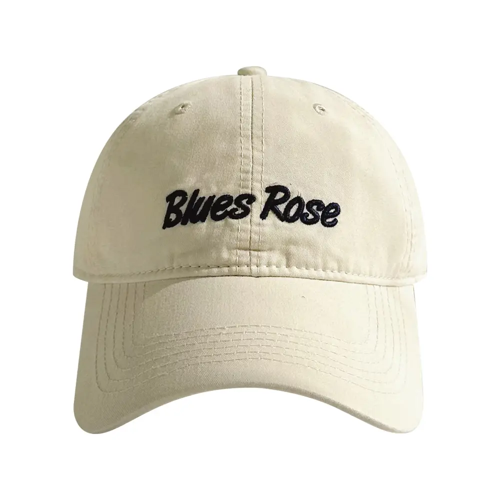 Black Embroidered Baseball Cap for Men Women - Image 12