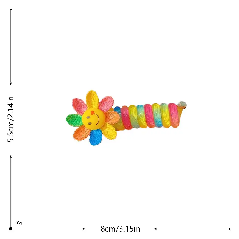Cute Rainbow Hair Ties for Girls — feature 3