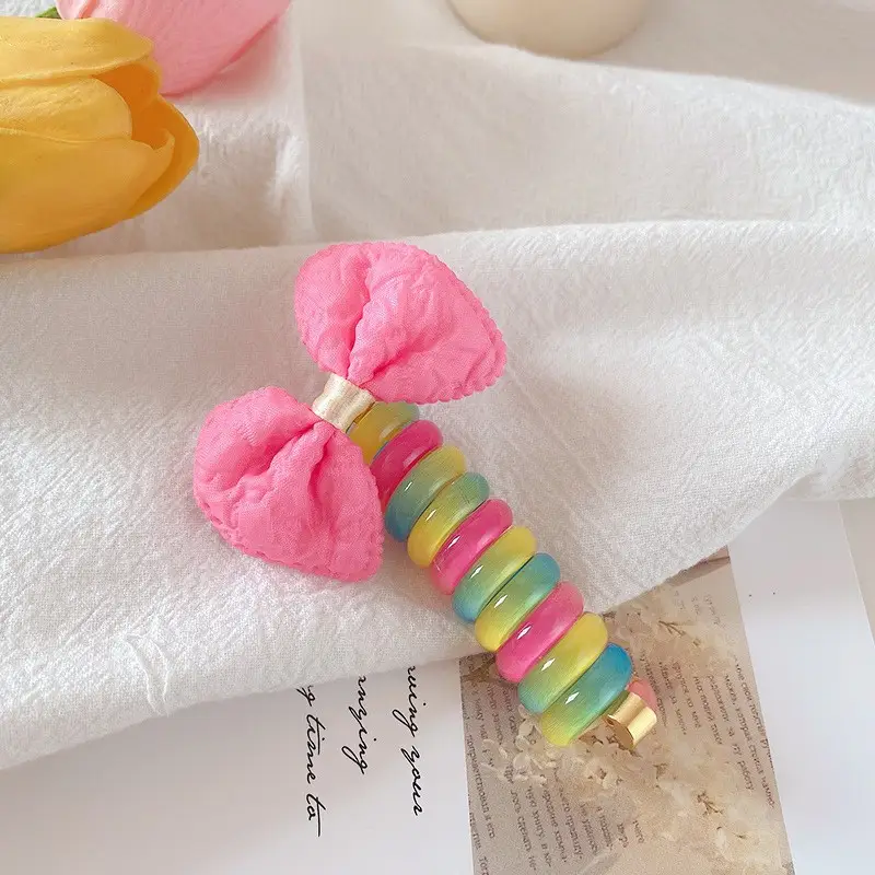 Cute Rainbow Hair Ties for Girls — feature 8
