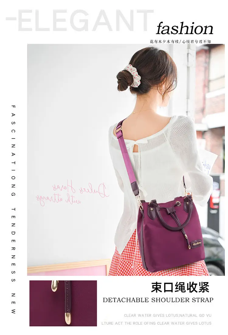 Black Shoulder Bag 2024 Fashion Women's Multi-Functional — feature 3