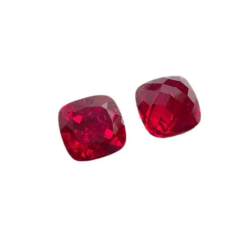 Square Synthetic Ruby Fertilizer Gems Set - Image 5