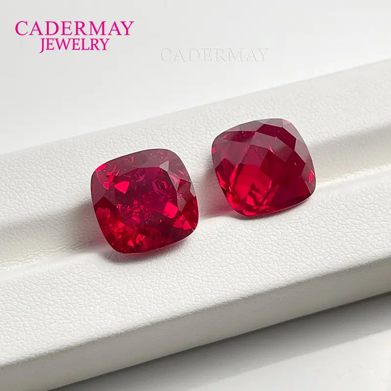 Square Synthetic Ruby Fertilizer Gems Set — feature 3