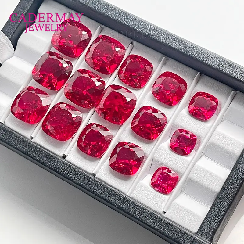 Square Synthetic Ruby Fertilizer Gems Set — feature 7