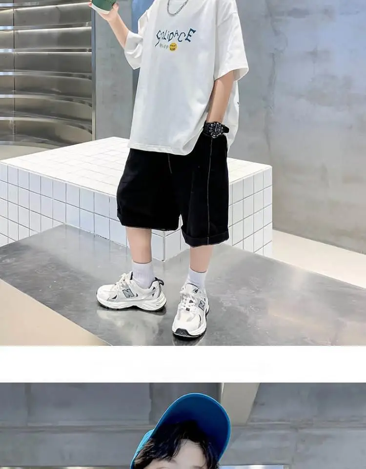 Boys Cotton Printed T-Shirt Medium Big Summer 2024 — feature 12
