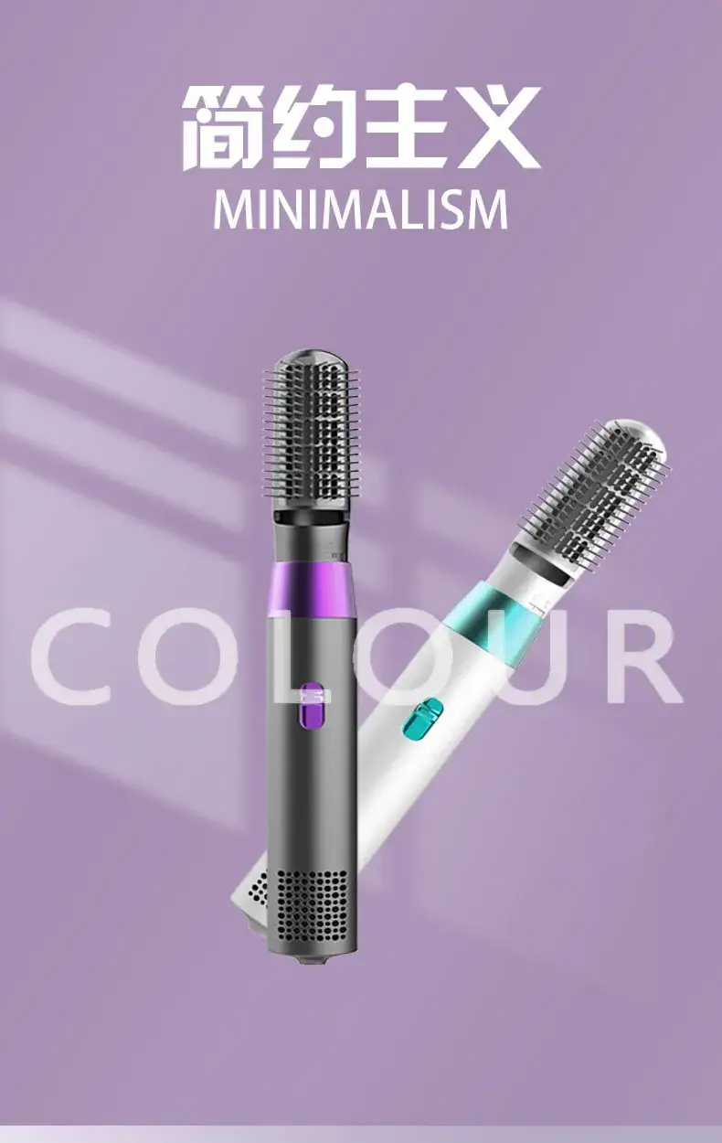 Factory Wholesale Leaf-Free Hair Dryer with Purple Design — feature 3
