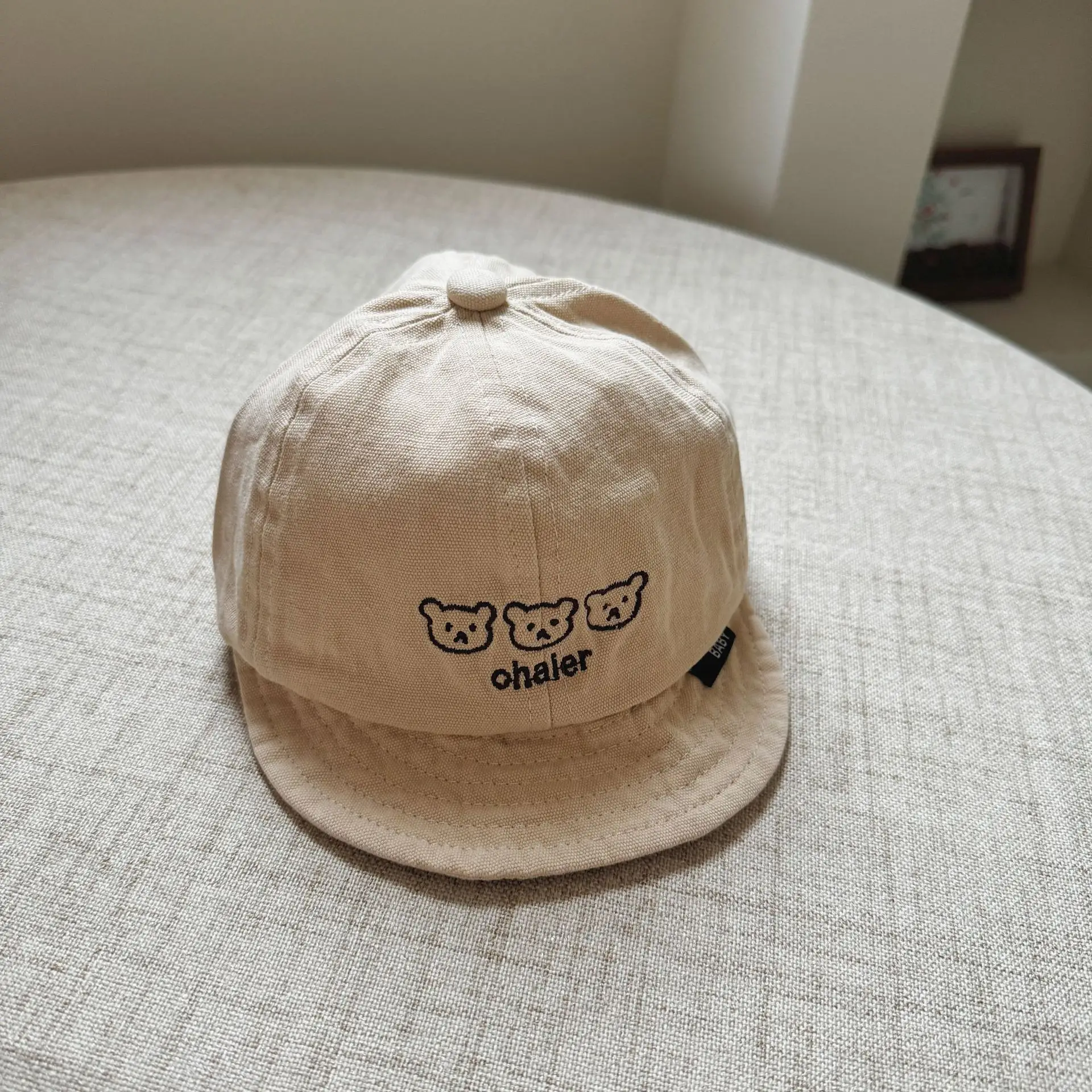 Kids Pink Peaked Cap 2024 Korean Style - Image 10