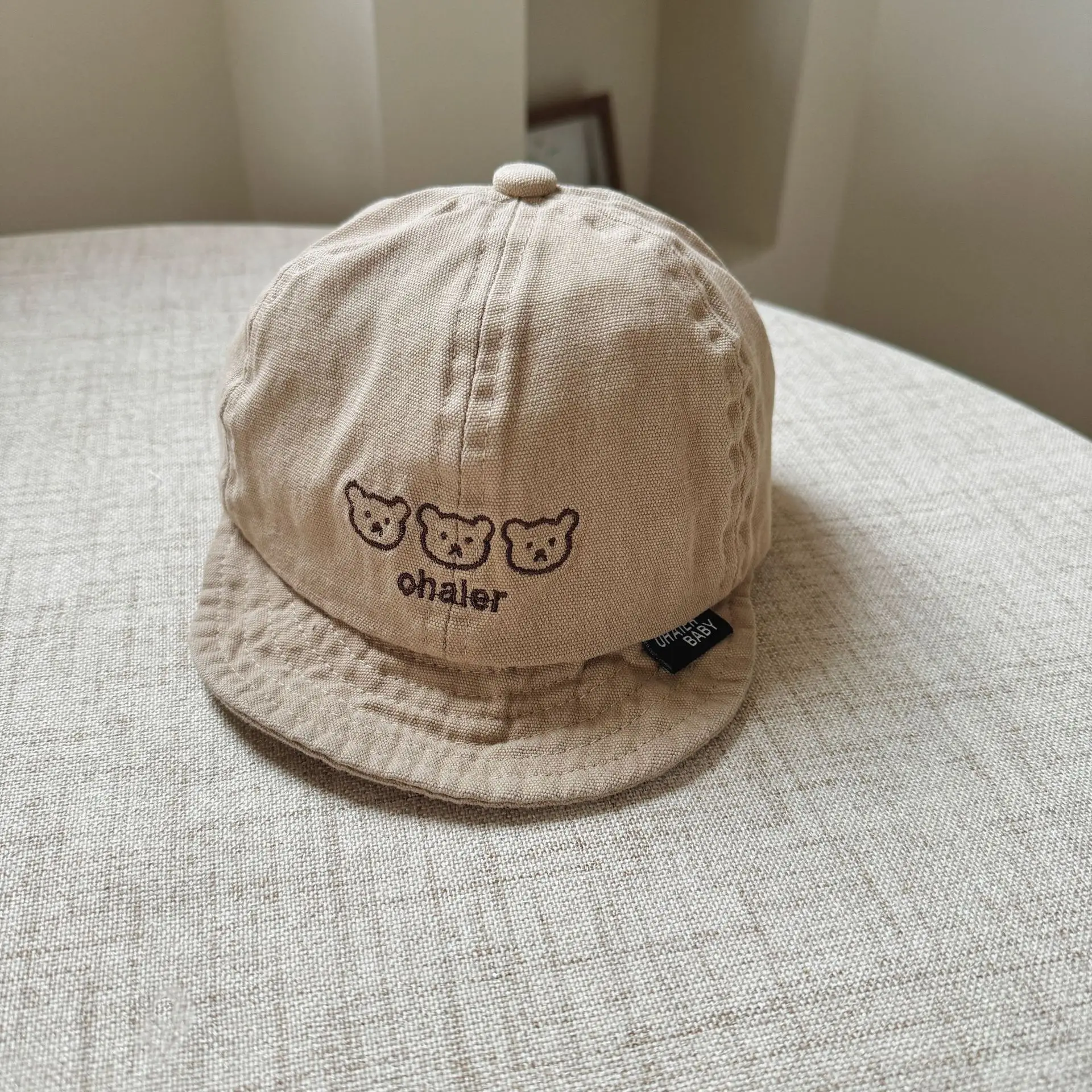 Kids Pink Peaked Cap 2024 Korean Style β feature 10