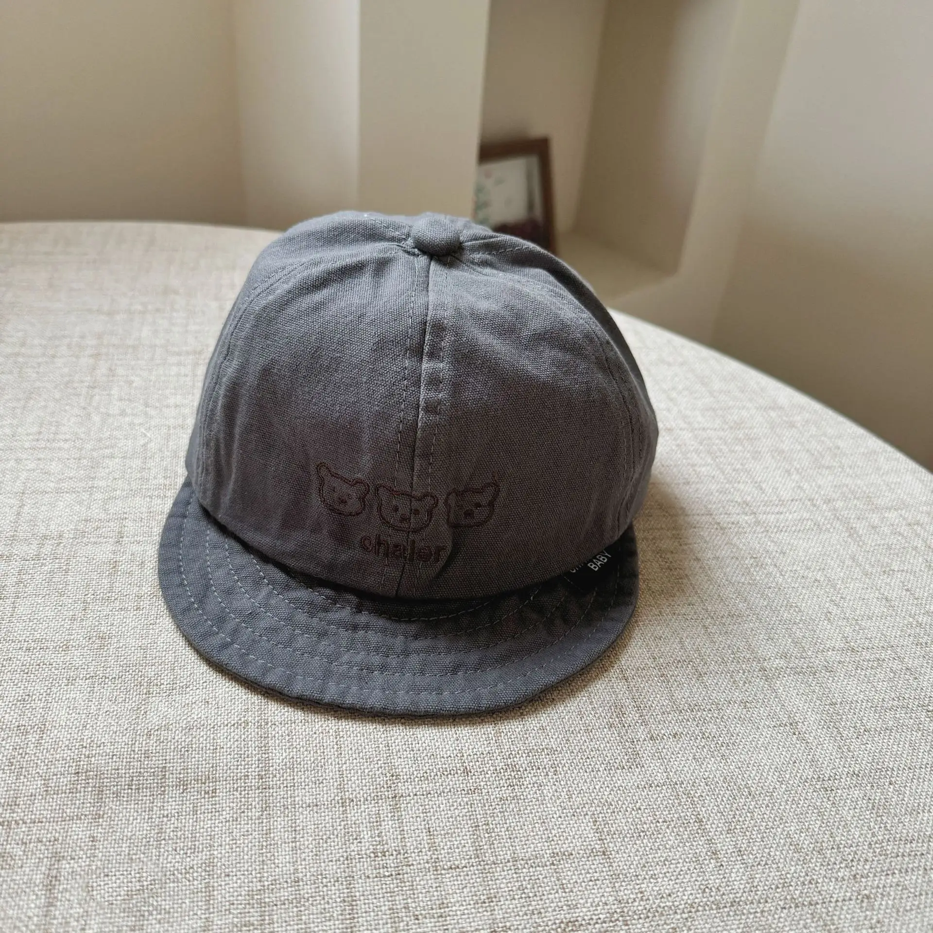 Kids Pink Peaked Cap 2024 Korean Style β feature 9
