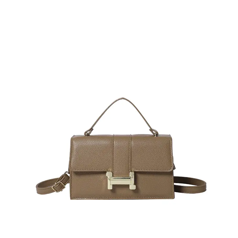 Green Textured Crossbody Bag for Women - Image 10