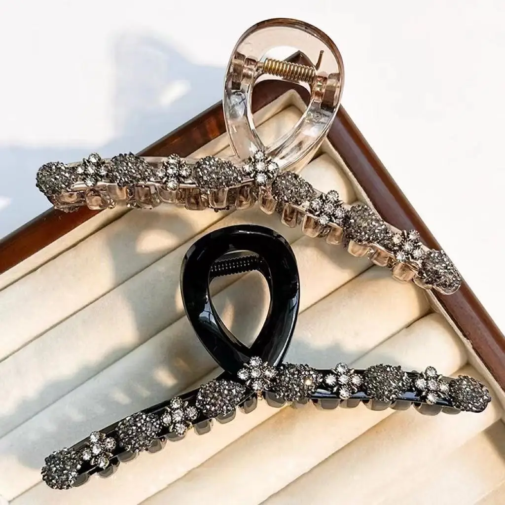 Rhinestone Grad Hair Clip for Women Elegant Summer - Image 5