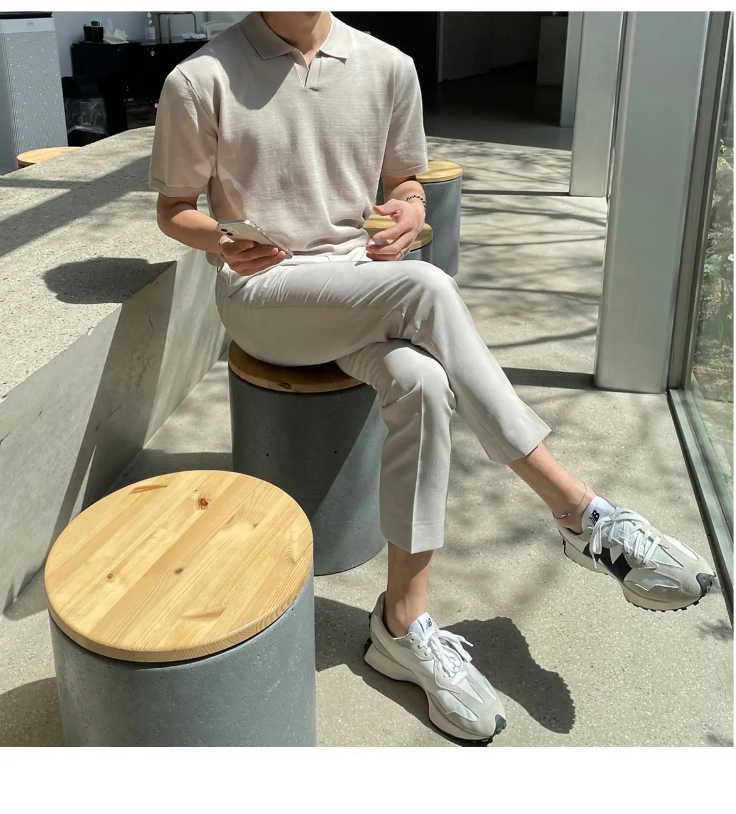 Men's Black Polo T-Shirt Summer 2024 — feature 12