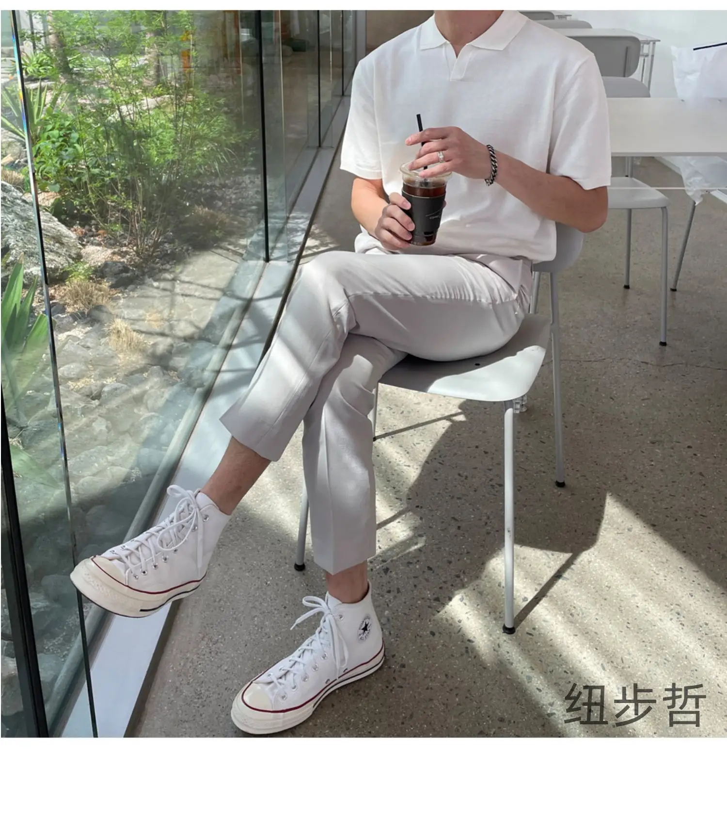 Men's Black Polo T-Shirt Summer 2024 — feature 15
