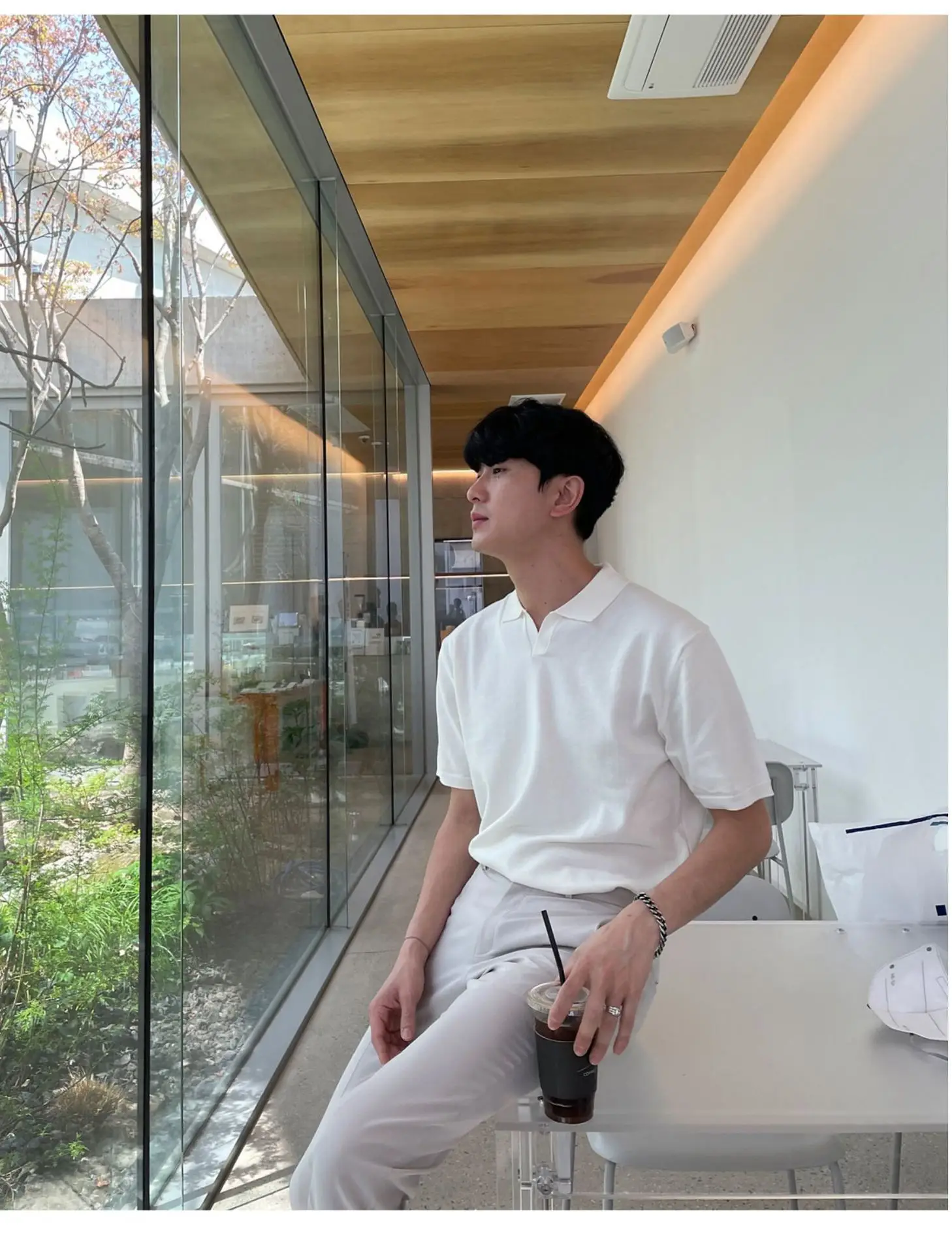 Men's Black Polo T-Shirt Summer 2024 — feature 18