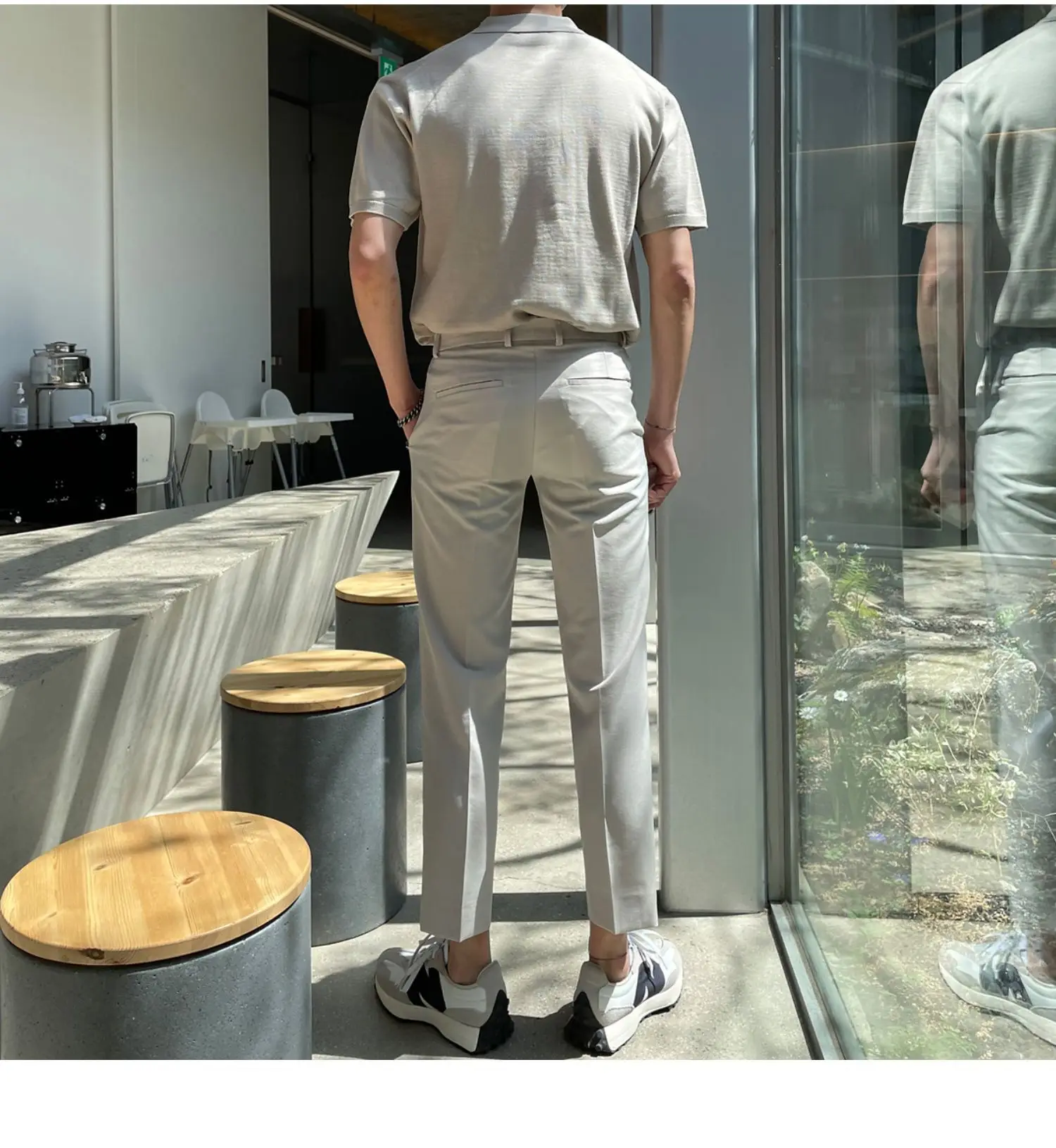 Men's Black Polo T-Shirt Summer 2024 — feature 8