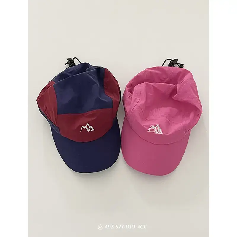 Women Embroidered Denim Caps Multi Color - Image 7